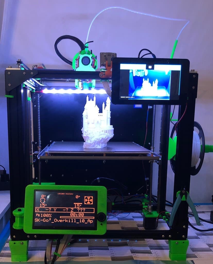 Seckit SK-GO² starter upgrade set - endstop bumper, cable mount, BL-touch, xy optical endstop, filament holder, clips - may als work for other SecKit printers