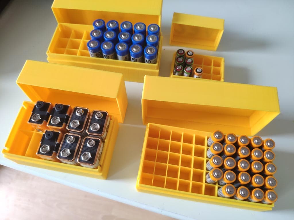 Duncans Battery Box Collection 23A AA AAA C D PP3 CR123A 16340 18650