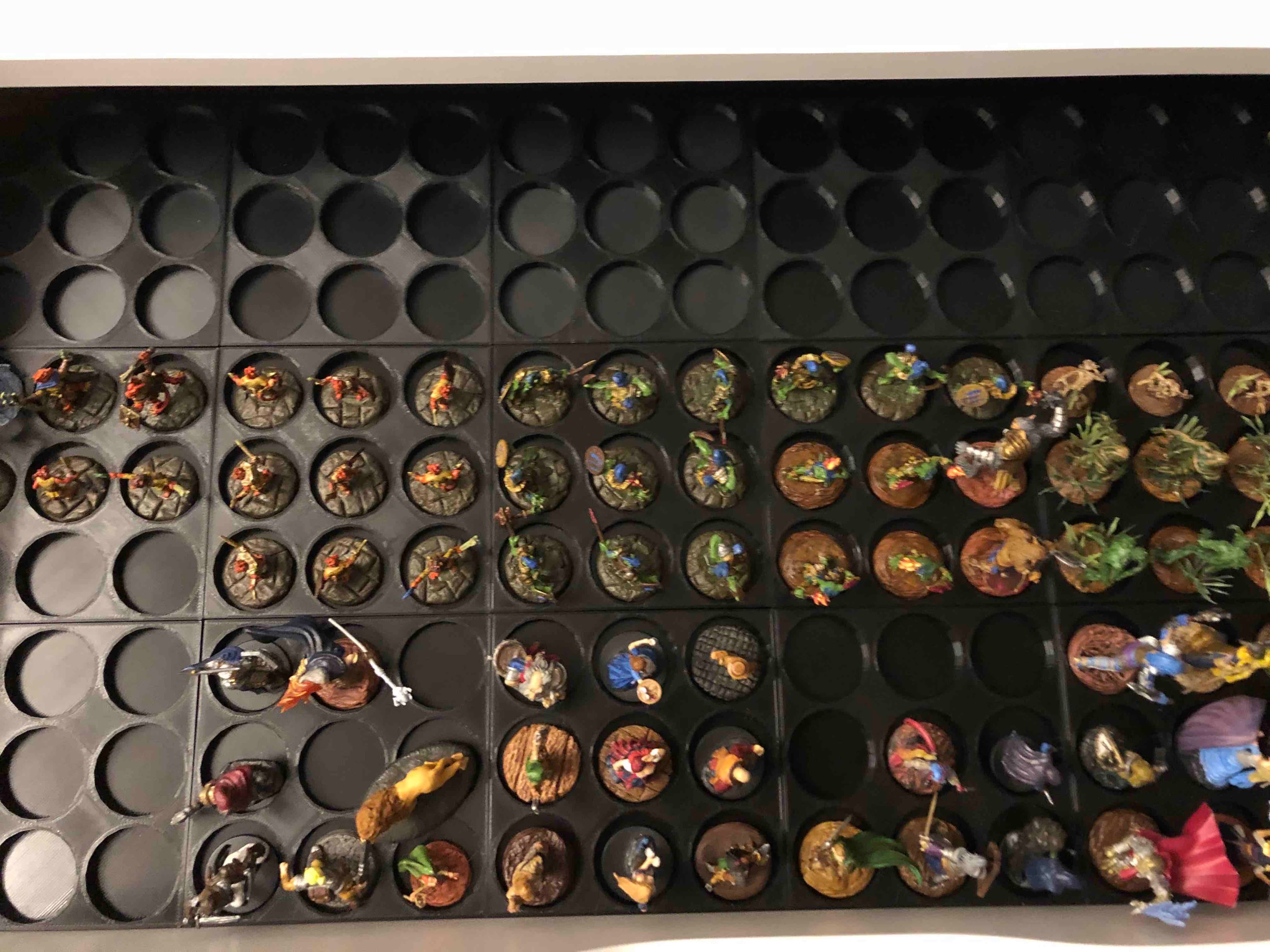 25mm Miniature Tray for IKEA Alex Drawer Unit