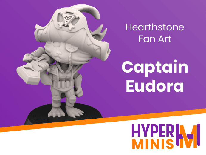 Chibi Captain Eudora | Hearthstone Fan Art