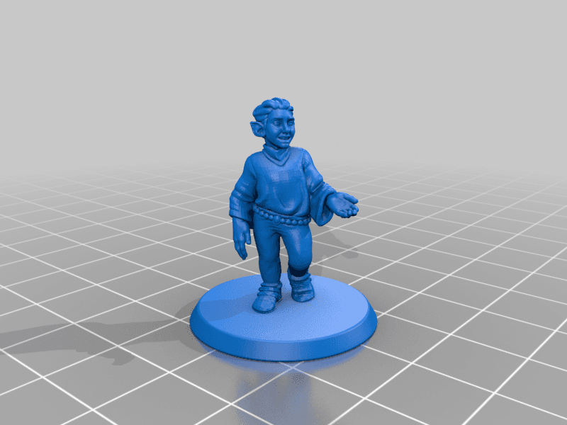 Halfling D&D Miniature