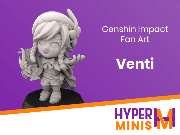 Chibi Venti | KICKSTARTER LAUNCH FREEBIE | Genshin Impact