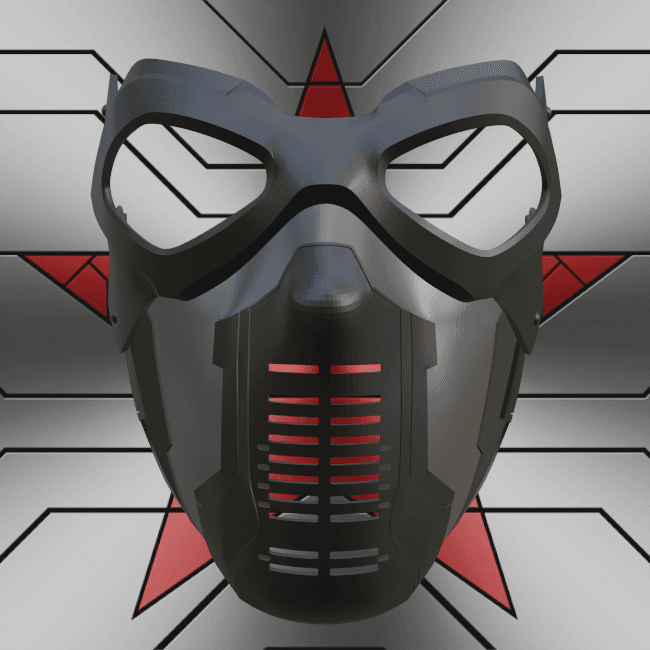 Winter Soldier Inspired Mask