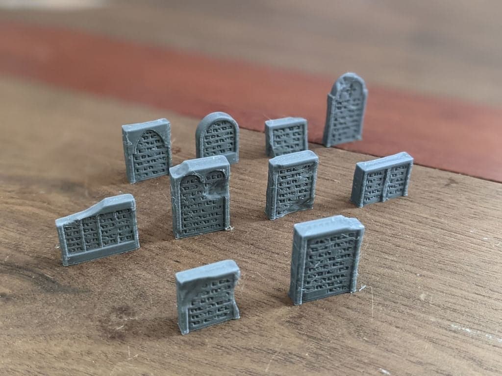 Old Tombstone Variations - D&D Scatter