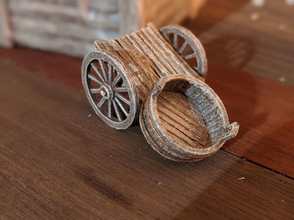 Two Wheel Flat Top Cart - D&D Scatter