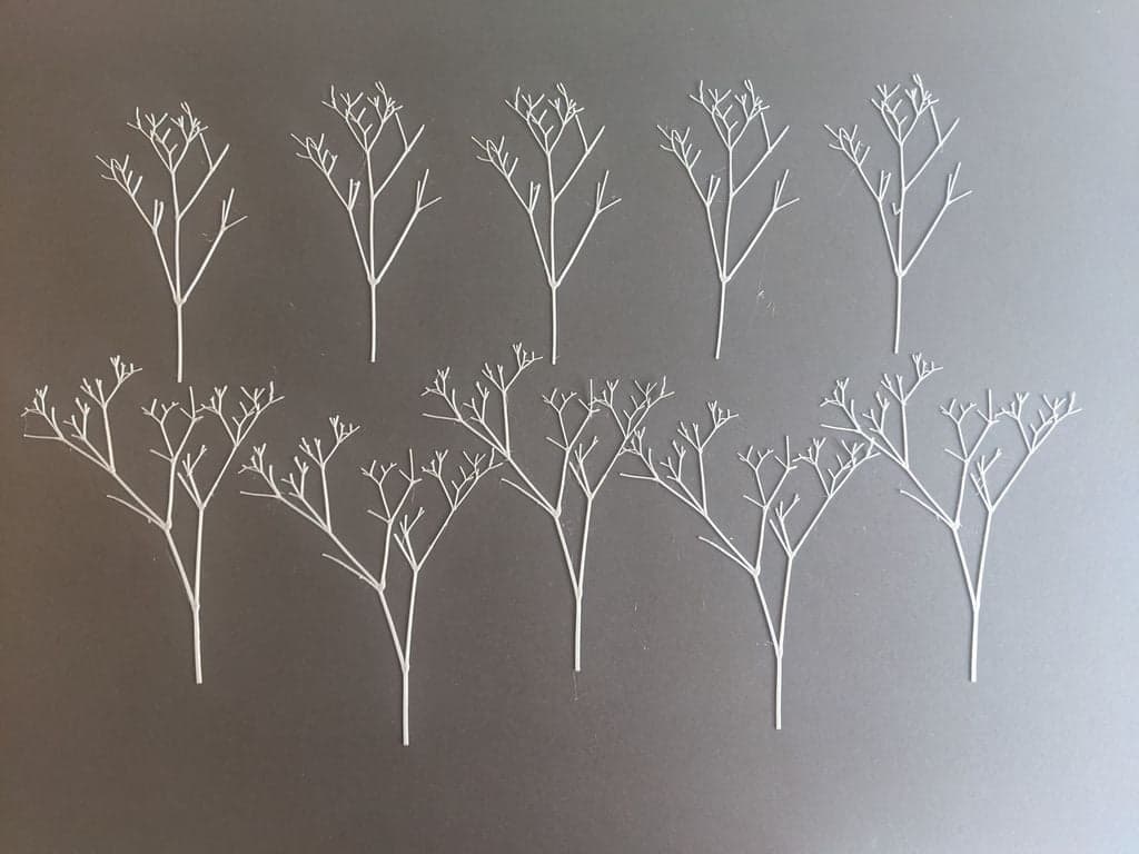 Tree Branch / Shrub Armature - D&D Scatter