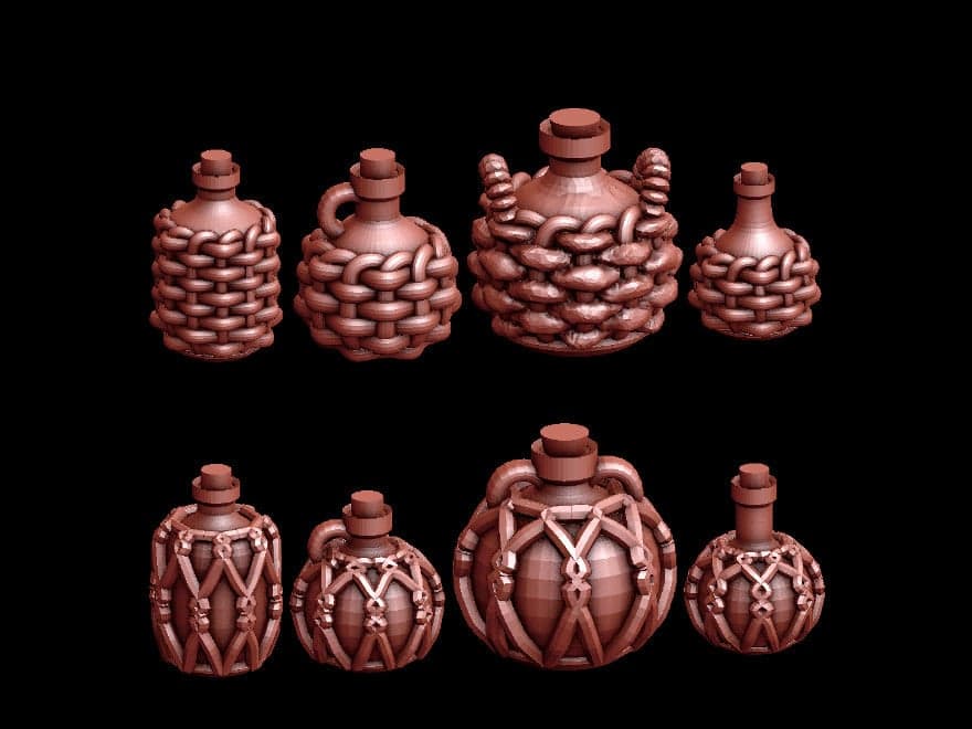 Basket Bottles