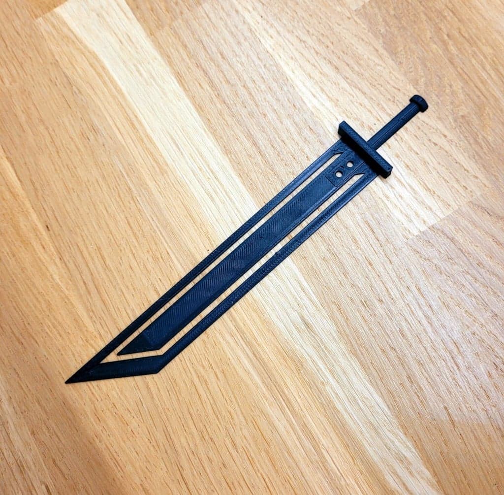 Buster sword bookmark
