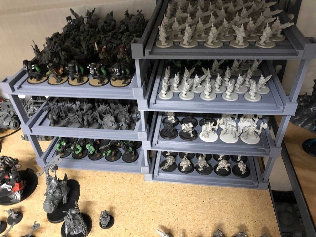 Miniature Storage Shelves