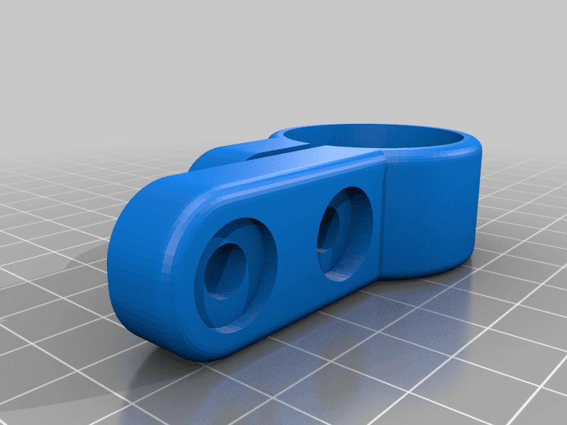 Bicycle rear fender (wing/mudguard) clamp