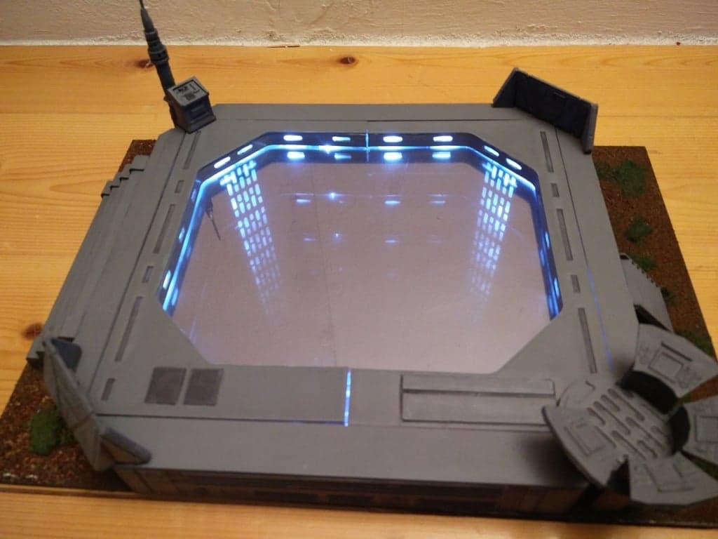 Star Wars Legion Docking Bay / Lift - Infinity Mirror