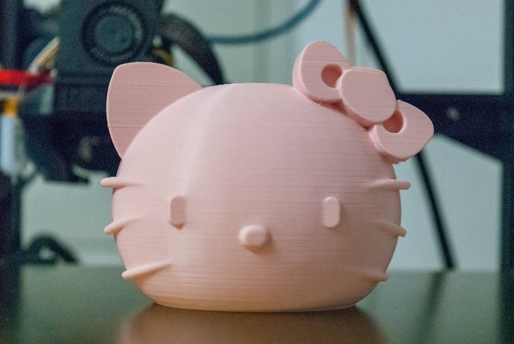 Hello Kitty Planter – High Poly Version