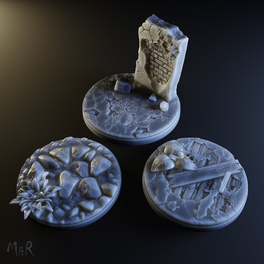 Round bases set 01-2022