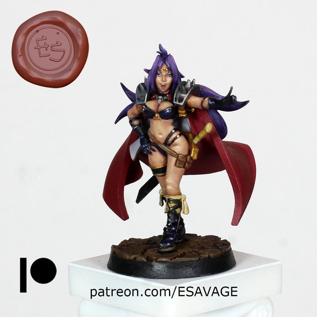 Naga the Serpent Slayers - 3D Print Miniatures