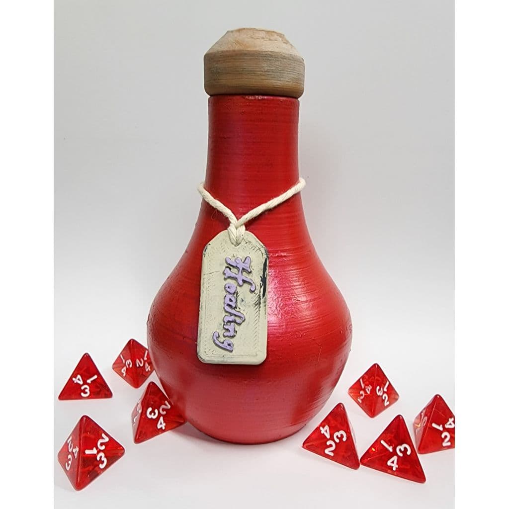 Healing Potion Bottle Dice Storage Now With Vase Mode