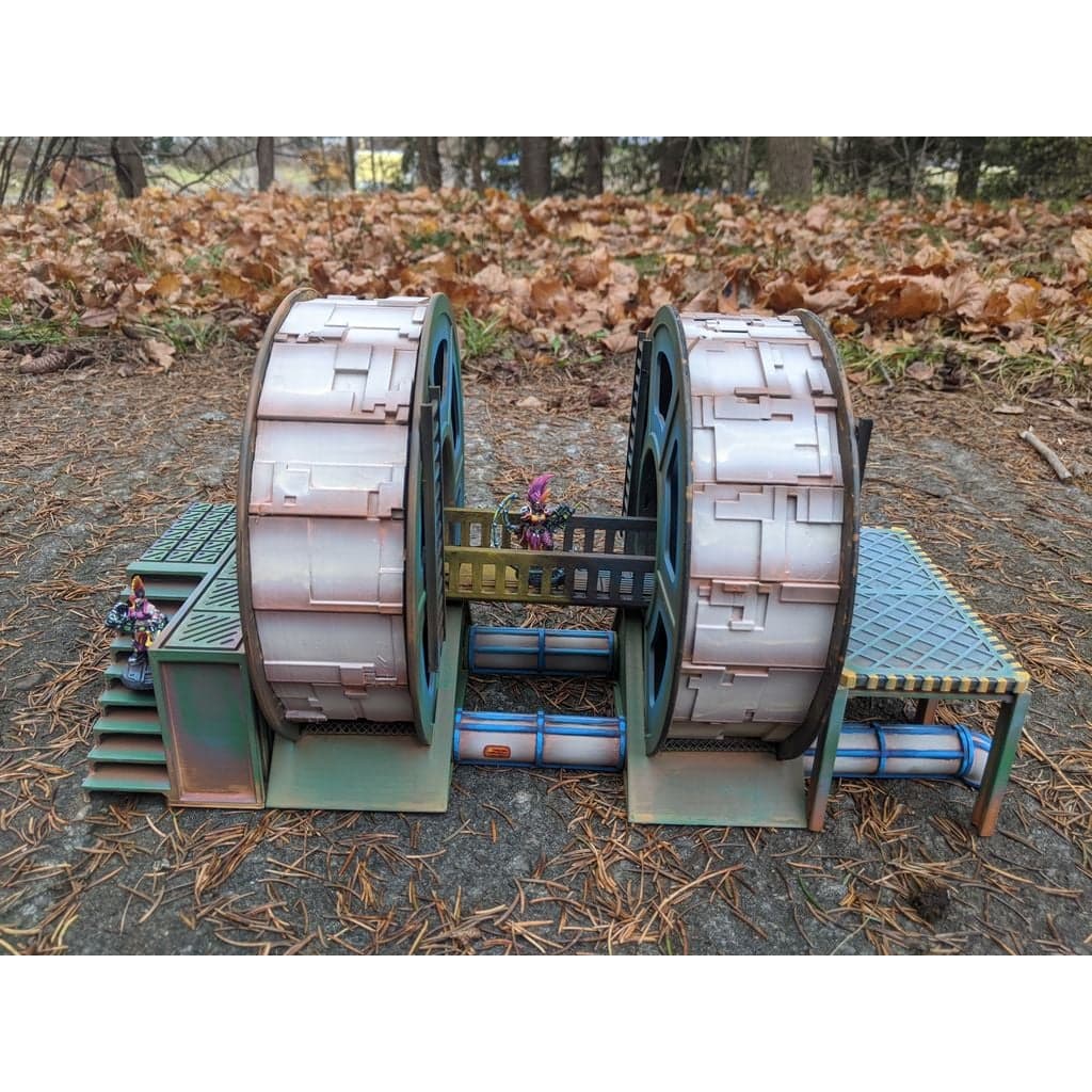 Spool Power Plant Terrain Set