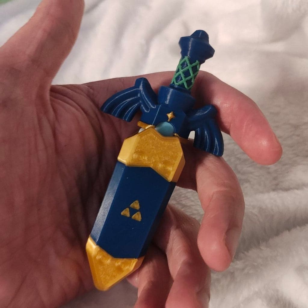 New Master Sword Fidget Toy - 4 Magnet Version