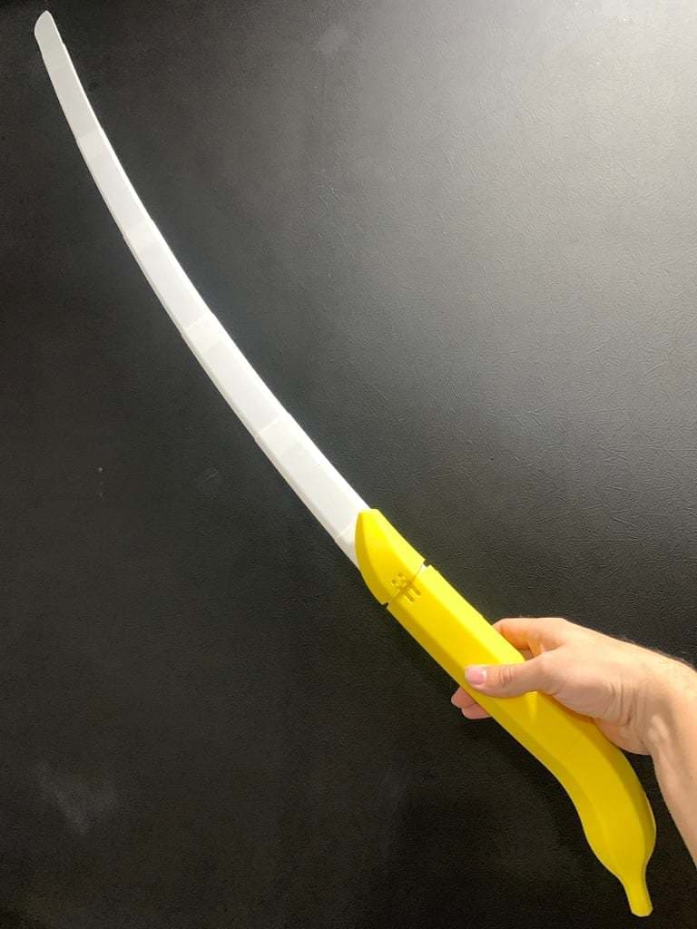 Banana katana big sword knife